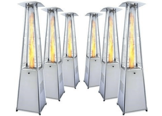 Pyramid Patio Heater Hire