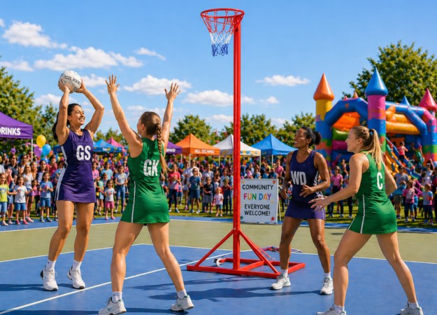 Netball Hoops Hire