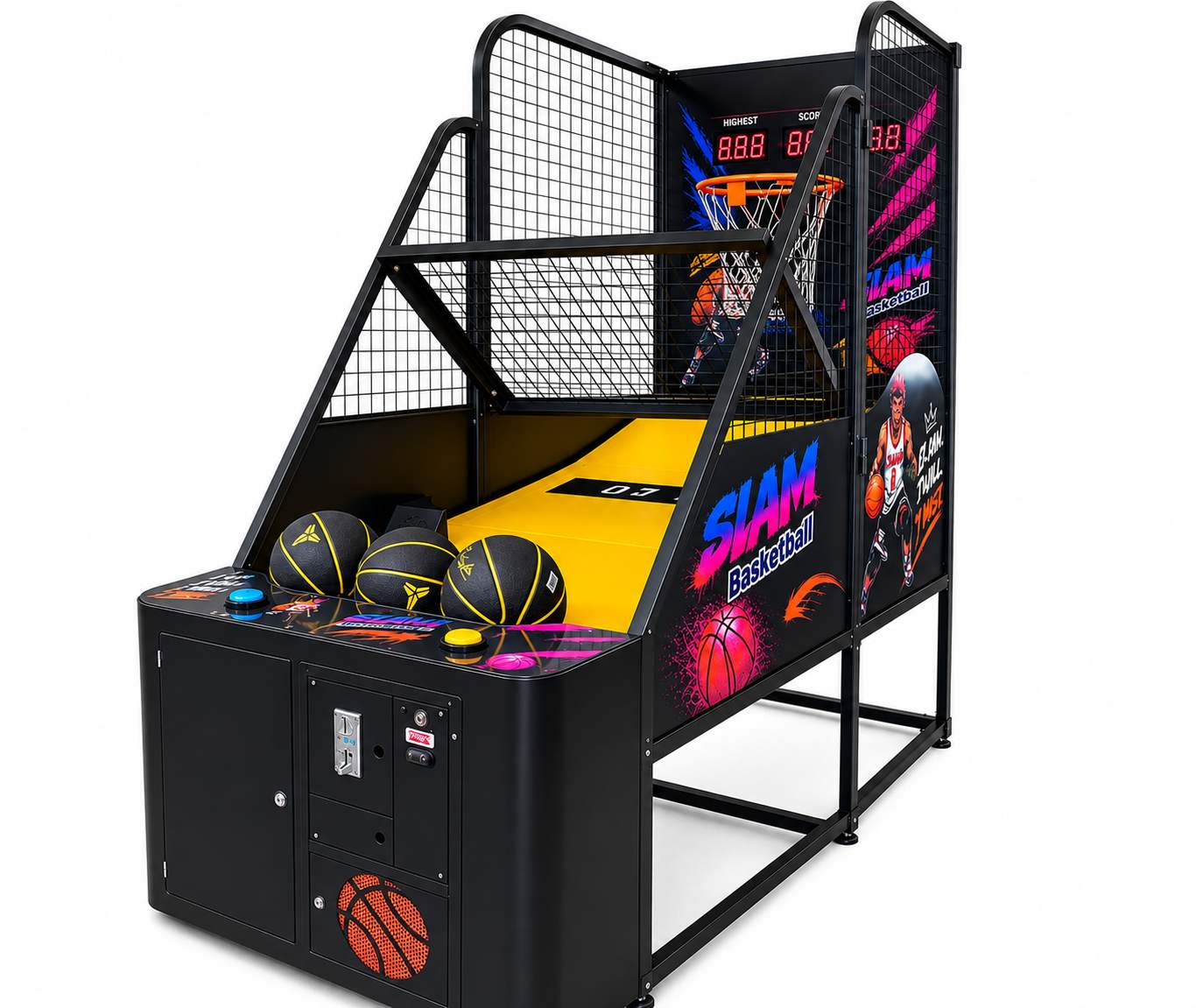 Basketball Arcade Hire - Crazy Hoop Arcade Machine Hire